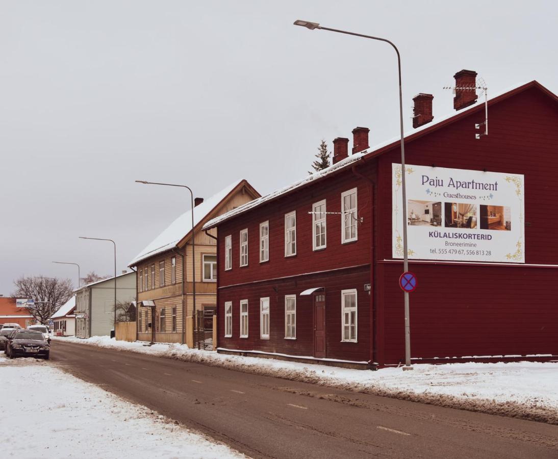 Paju Apartement With Sauna Võru Exteriör bild